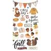 Cozy Days Chipboard Stickers - Simple Stories