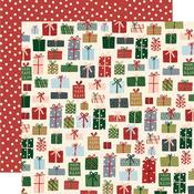 Winter Cottage Paper - Season of Wonder - Simple Stories