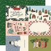 Winter Cottage Paper - 4" x 6" Elements - Simple Stories