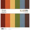 Fall Simple Stories Color Vibe Paper Pack - Simple Stories