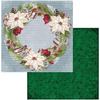 Wreath Paper - Joyful Christmas - Bo Bunny