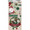 Joyful Christmas Cardstock Stickers - Bo Bunny