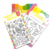 Mermaid Mail Stamp & Die Set - Waffle Flower Crafts