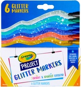 Glitter Colors - Crayola Project Markers 6/Pkg