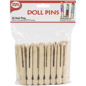 Doll Pins 3-3/4"X1/2" 25/Pkg