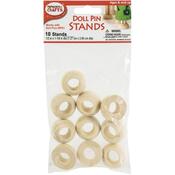 Doll Pin Stands 1/2"X 1-1/8" 10/Pkg