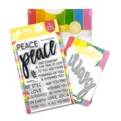 Oversized Peace Stamp & Die Set - Waffle Flower Crafts