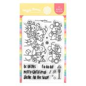 Fa-La-La Clear Stamps 4 X 6 - Waffle Flower Crafts