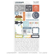 Legendary Accessory Stickers - Cocoa Vanilla Studio