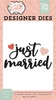 Just Married Word #2 Die Set - Echo Park