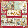 Alice 12x12 Paper Pack With Foiled Accents - Stamperia