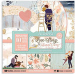 Love Story Paper Pad 8 x 8 - Stamperia