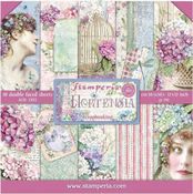 Hortensia 12 x 12 Paper Pad - Stamperia