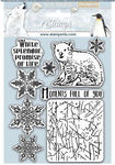 Arctic Antarctic Moments Full Of You Cling Rubber Stamp - Stamperia