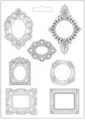 Frames Princess Soft Maxi Mould 8.5 x 11.5 - Stamperia