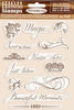Winter Tales Beautiful Moments Cling Rubber Stamp - Stamperia