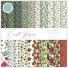Festive Flora 6x6 Paper Pad - The Essential Craft Papers - Craft Consortium