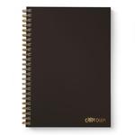Black B5 Carpe Diem Hardcover Notebook - Pukka Pads