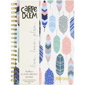 Feathers B5 Carpe Diem Hardcover Notebook - Pukka Pads