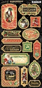 Christmas Time Chipboard - Graphic 45