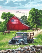 Summer Farm - Paint Works Paint By Number Kit 16"X20"