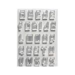 Block Alphabet-Art Journal Clear Stamp