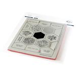 Pop-Out Hexagons Cling Stamp Set - Pinkfresh Studios