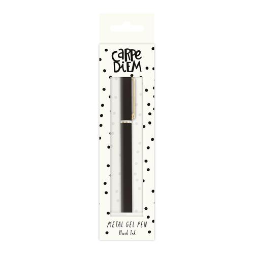 Carpe Diem Sky Blue Slim Pencil Case