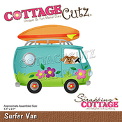 Surfer Van Dies 3.1 X 2.7 - Cottage Cutz