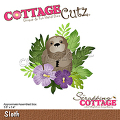 Sloth Dies 3.5 X 3.4 - Cottage Cutz