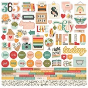Hello Today Cardstock Sticker - Simple Stories
