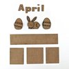 April Calendar Kit - Foundations Decor