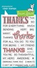 Thanks Thanks Thanks Lawn Cut - Lawn Fawn