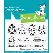 Tiny Gingerbread Clear Stamps - Lawn Fawn