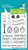 Back in Stock > Peas On Earth Clear Stamps - Lawn Fawn: A Cherry On Top