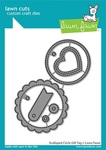 Scalloped Circle Gift Tag Dies - Lawn Fawn