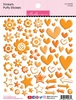 Orange Trinkets Puffy Stickers - Bella Besties - Bella Blvd