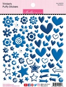 Blueberry Trinkets Puffy Stickers - Bella Besties - Bella Blvd