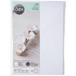 White - Surfacez Shrink Plastic 8.5"X11" - Sizzix