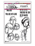 Better Together Cling Stamps 6 x 9 - Ranger - Dina Wakley Media