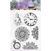 NR. 17 - Jenine's Mindful Art Time To Relax Clear Stamps - Studio Light