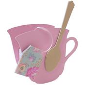 Teacup With Spoon - Sizzix ScoreBoards Large Die