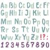 Bold Brush Alphabet - Sizzix Thinlits Die