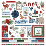 Winter Memories Element Sticker Sheet - Photoplay