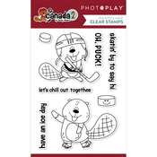 Beaver Hockey Stamp Set - O Canada 2 - Photoplay