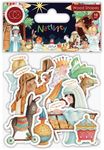 Nativity Printed Wooden Ephemera - Craft Consortium
