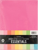 Bright - Colorbok Essentials 24lb Cardstock 8.5"X11" 120/Pkg