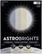 Astrobrights, 4 Colors/6 Each - Neenah Metallic Cardstock 8.5"X11" 24/Pkg