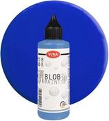 Blue Blob Paint - Viva Decor