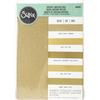 Gold 8.5x11 Sizzix Surfacez Opulent Cardstock Pack